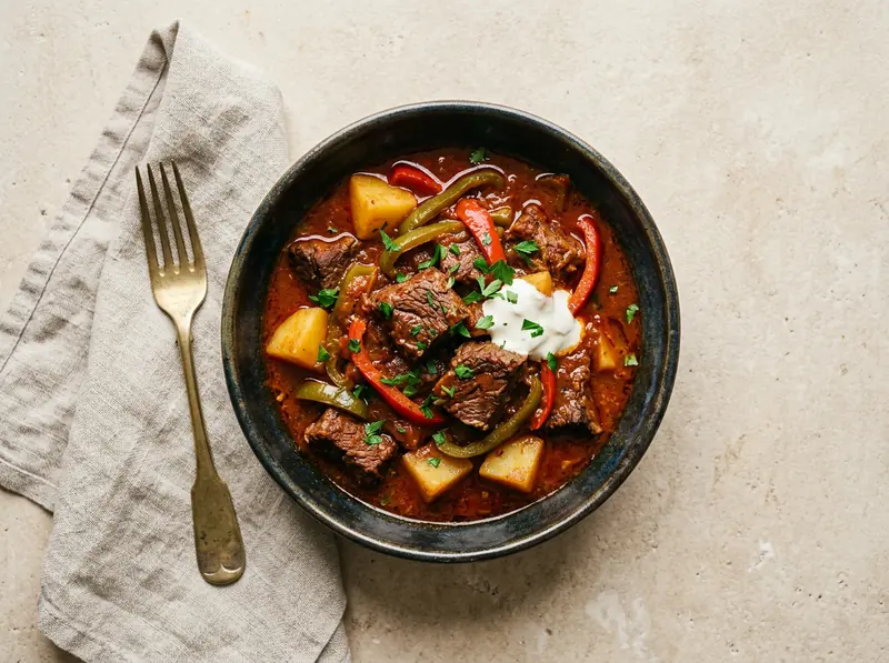 Hungarian beef goulash