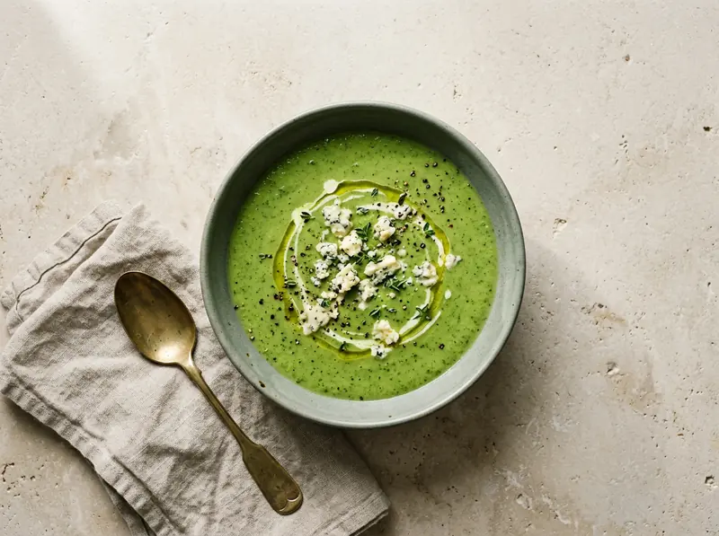 Broccoli & Stilton soup