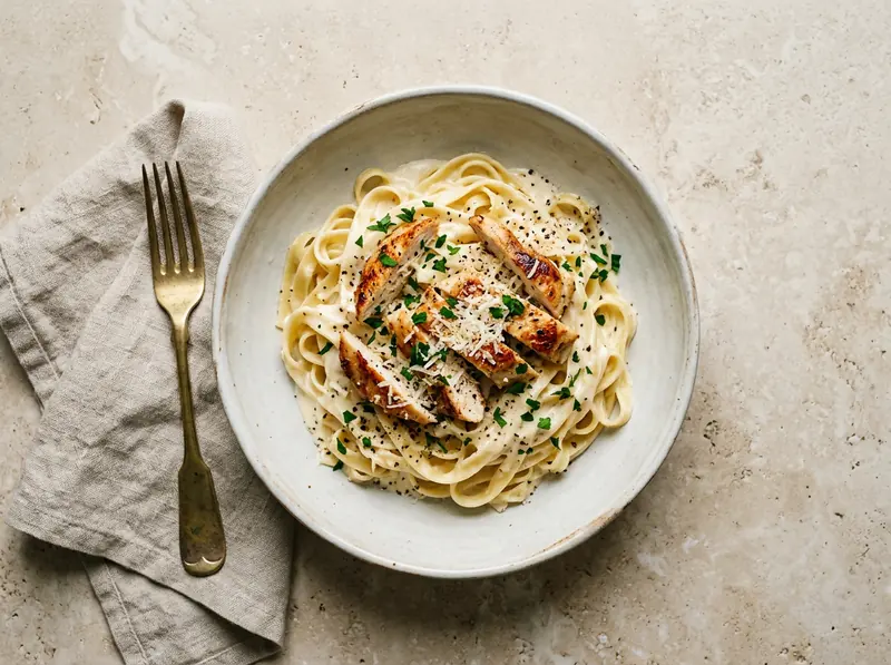 Chicken alfredo
