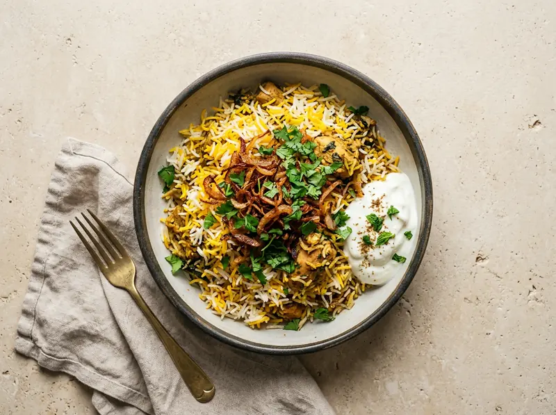Chicken biryani