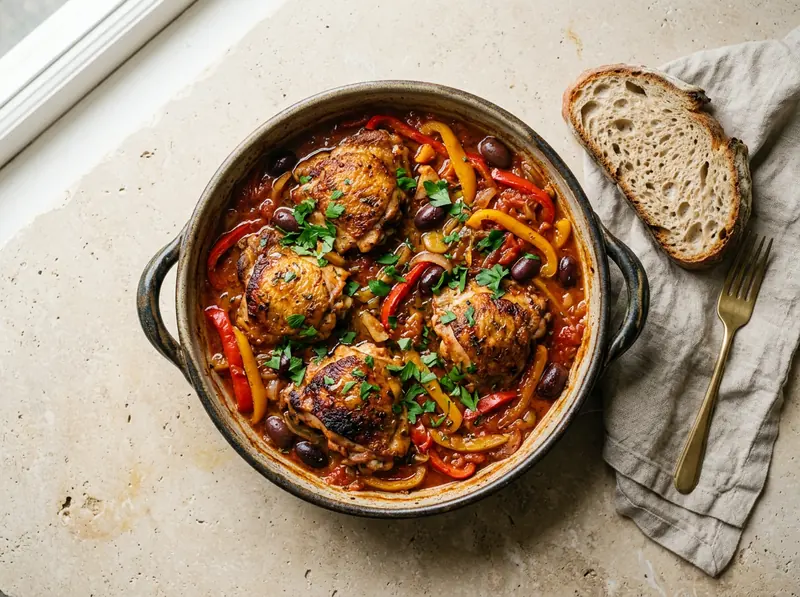 Chicken cacciatore