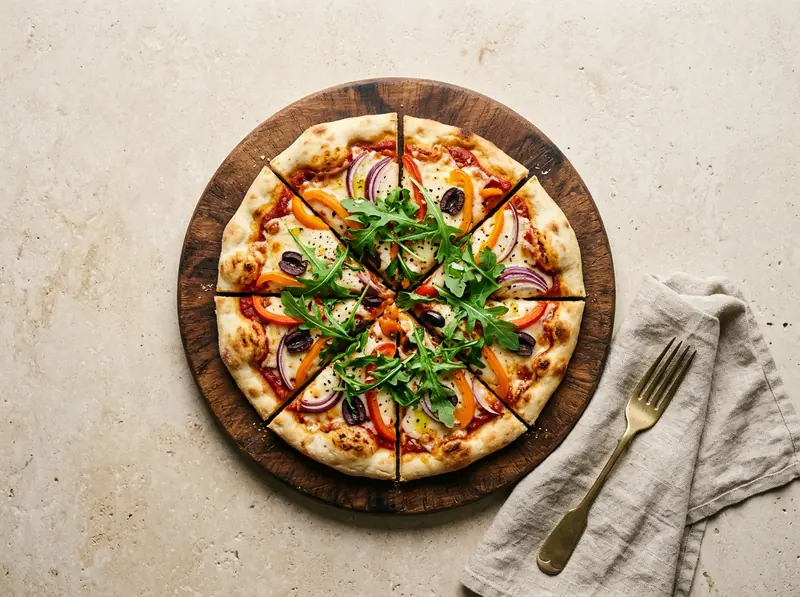 Naan bread pizzas
