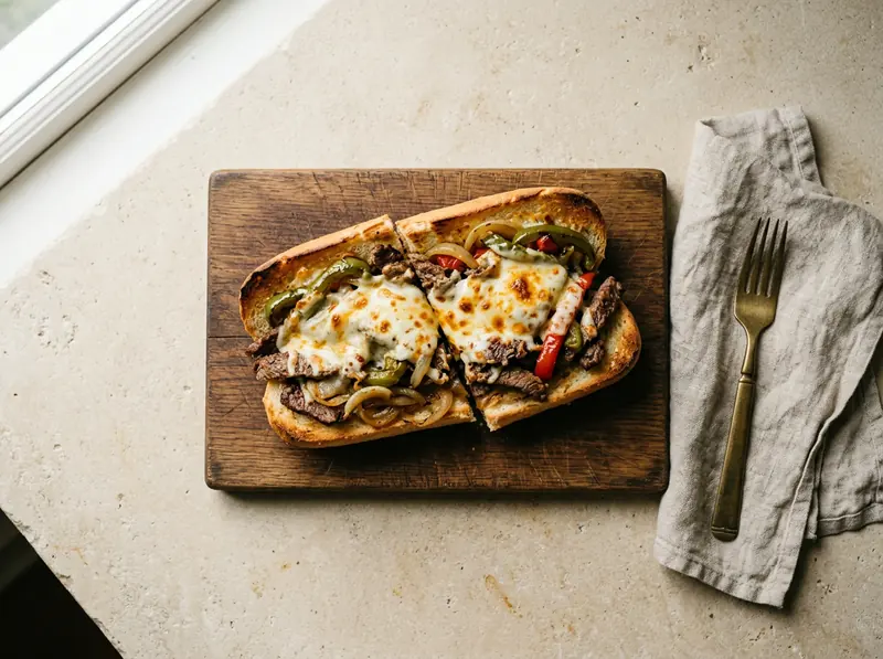 Philly cheesesteaks