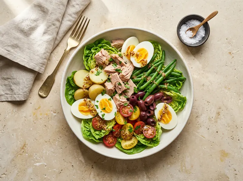 Tuna niçoise salad