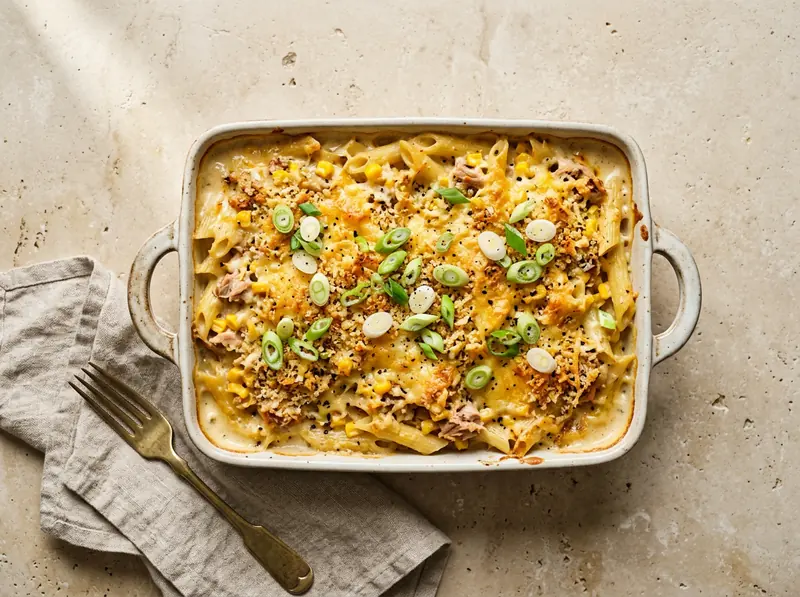 Tuna pasta bake